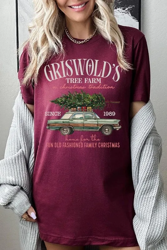 Griswold Christmas Tree Farm Graphic Tee