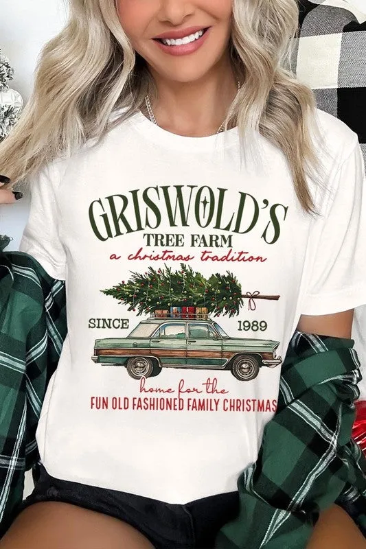 Griswold Christmas Tree Farm Graphic Tee