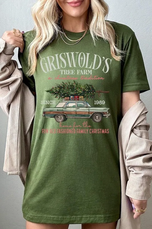 Griswold Christmas Tree Farm Graphic Tee