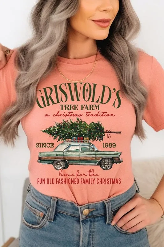 Griswold Christmas Tree Farm Graphic Tee