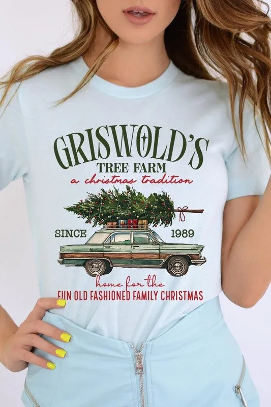 Griswold Christmas Tree Farm Graphic Tee