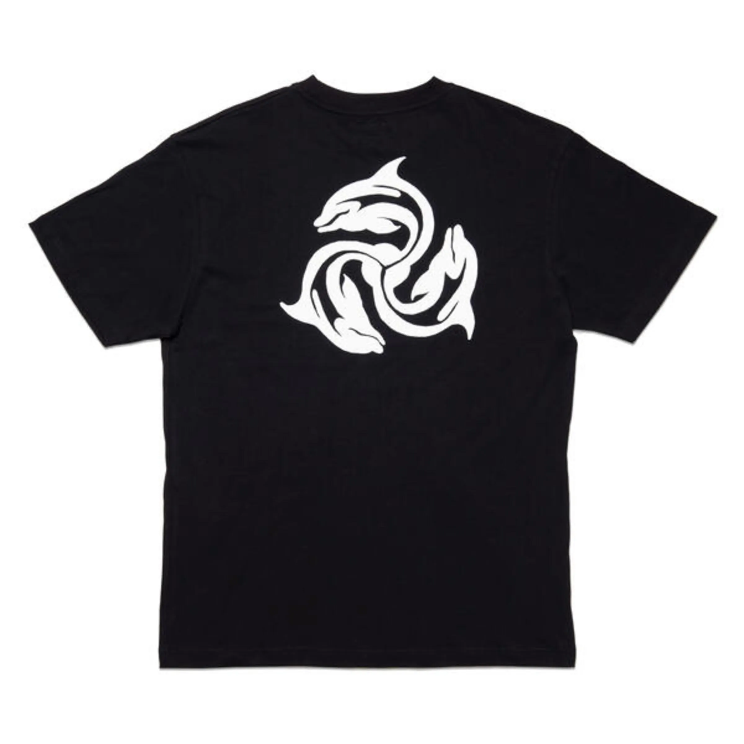 Hoddle Turbo Dolphin Logo Tee Black