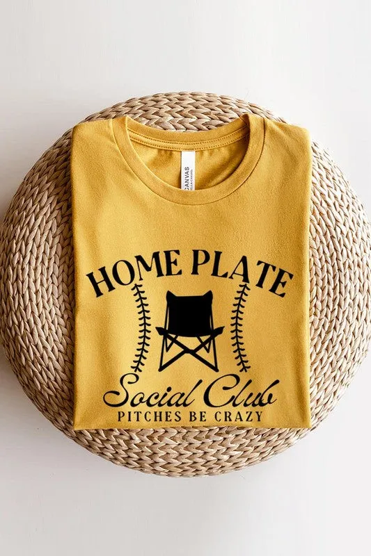 Home Plate Social Club Mom Graphic T Shirts