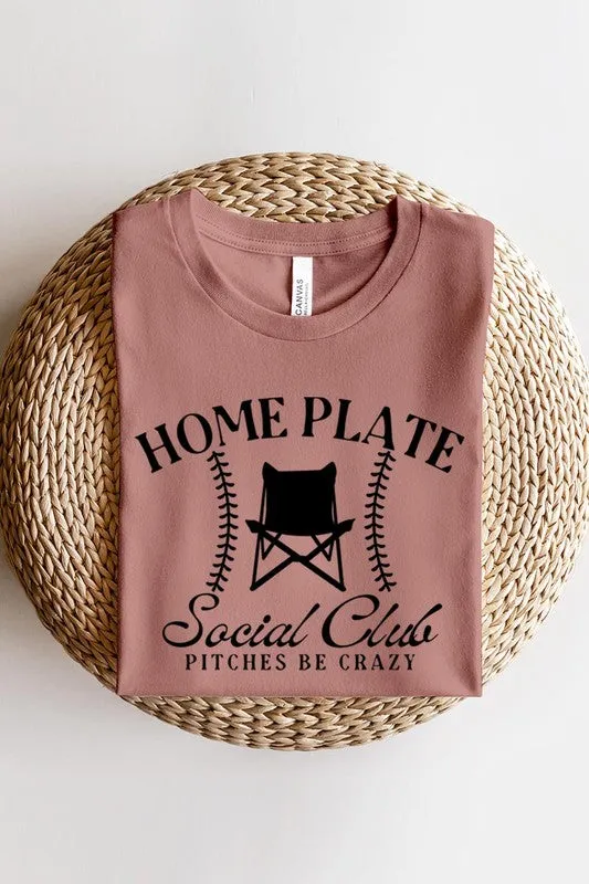 Home Plate Social Club Mom Graphic T Shirts