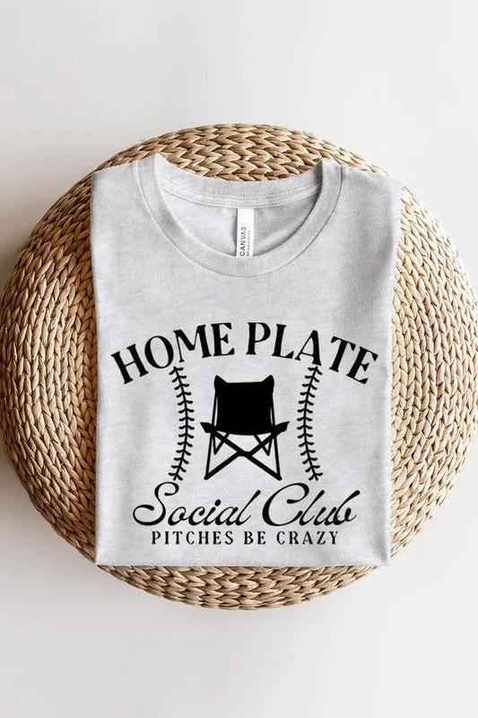 Home Plate Social Club Mom Graphic T Shirts