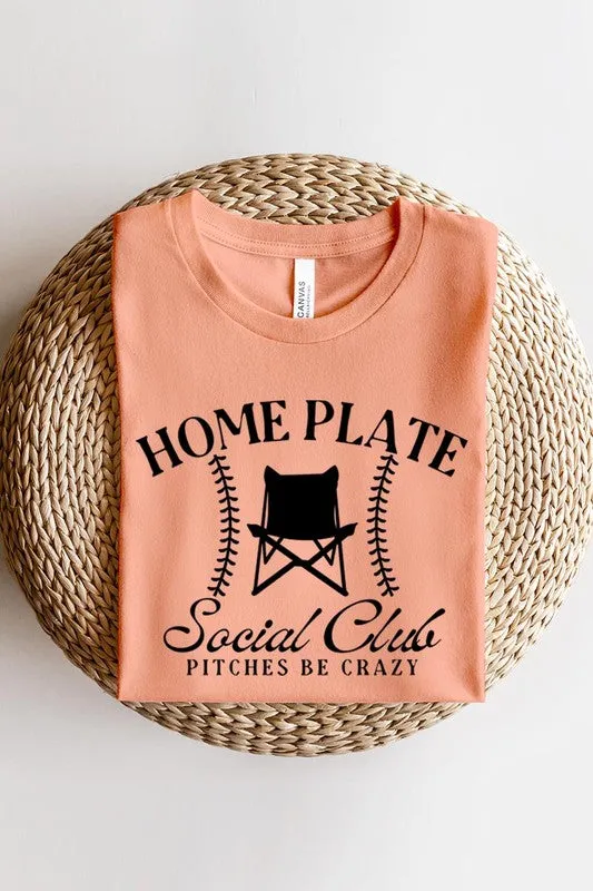 Home Plate Social Club Mom Graphic T Shirts