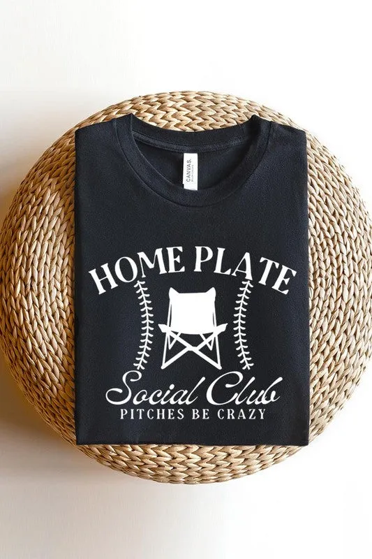 Home Plate Social Club Mom Graphic T Shirts