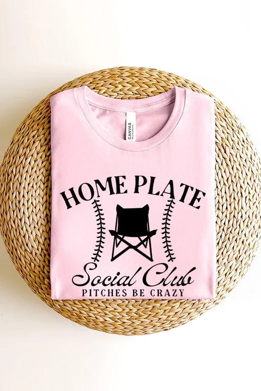 Home Plate Social Club Mom Graphic T Shirts