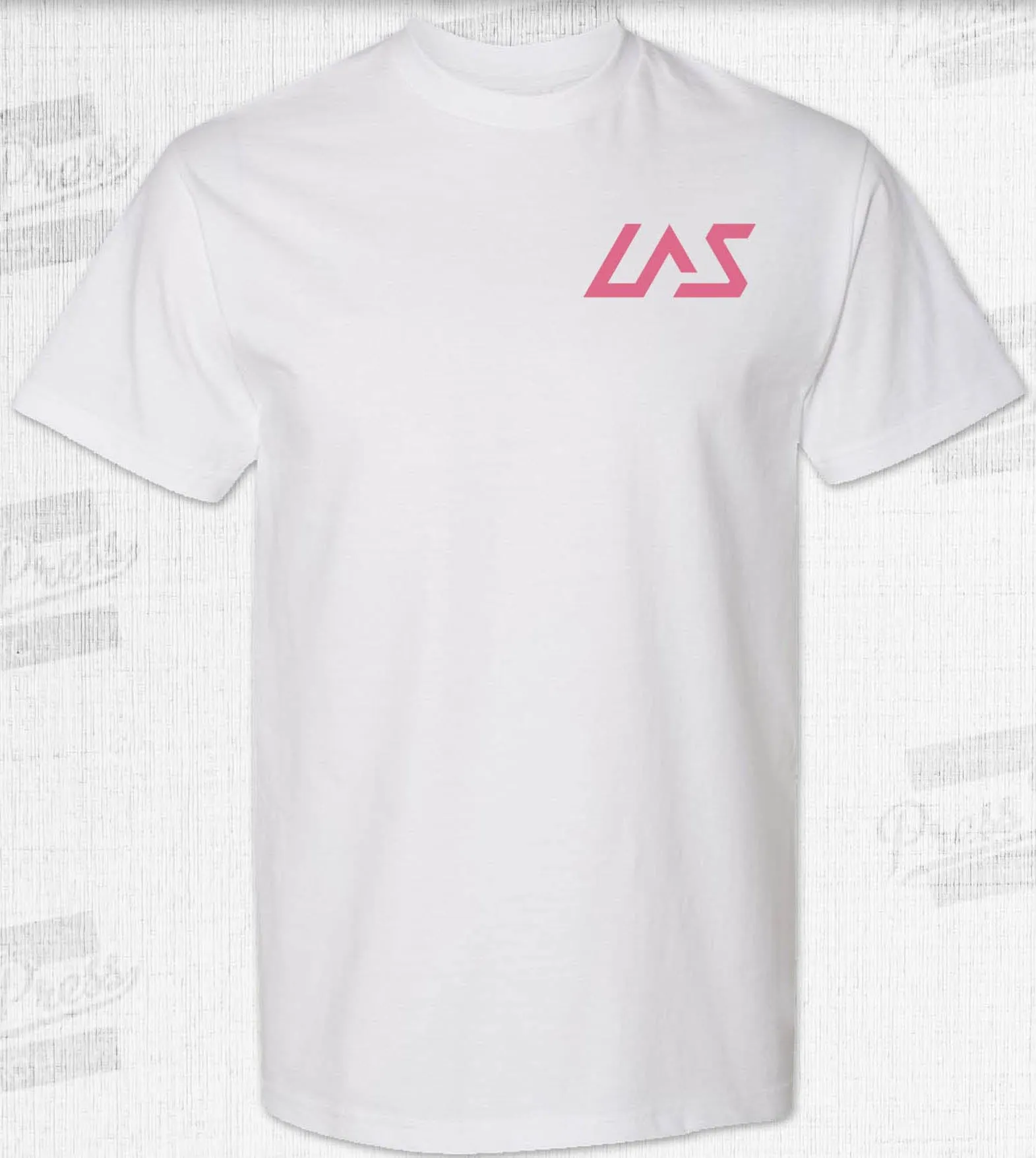 Lift Arc Studios - White LAS Throwback Logo T Shirt