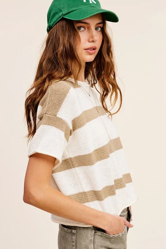 Lightweight Stripe Sweater