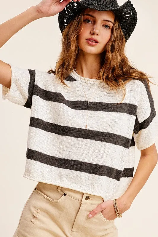 Lightweight Stripe Sweater