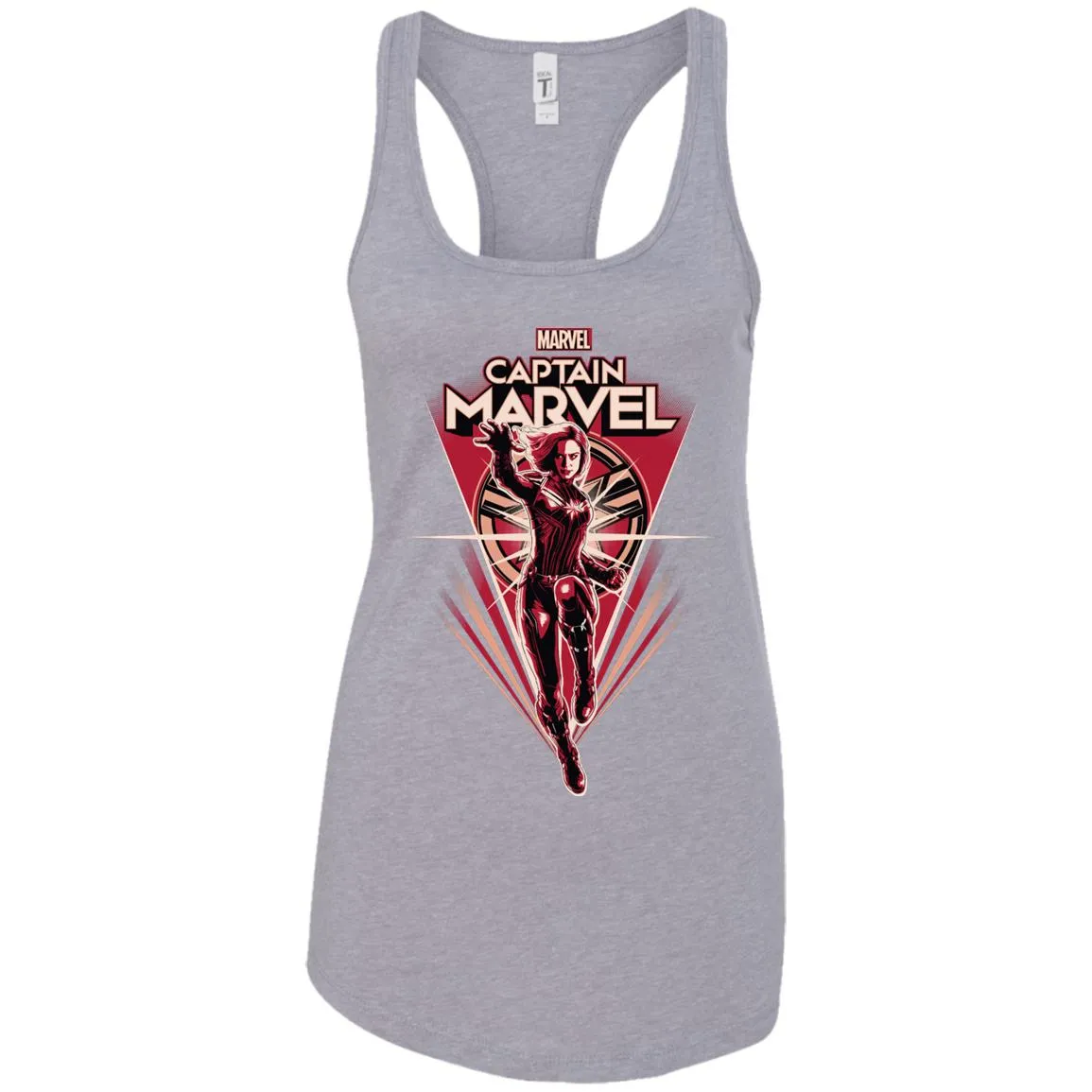 Marvel Captain Marvel Retro Style Flight Women Tank Top