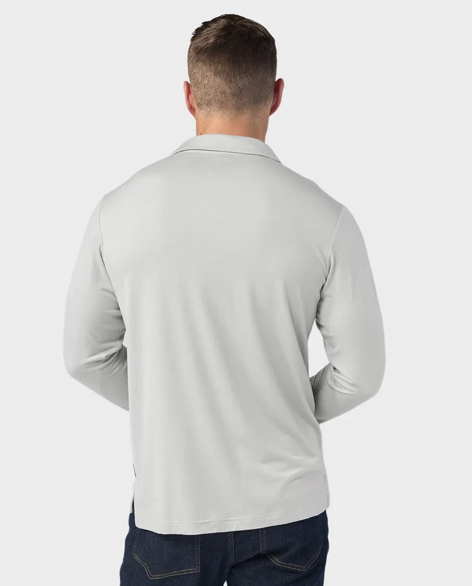 Men's Alpin Lightweight Merino Polo LS