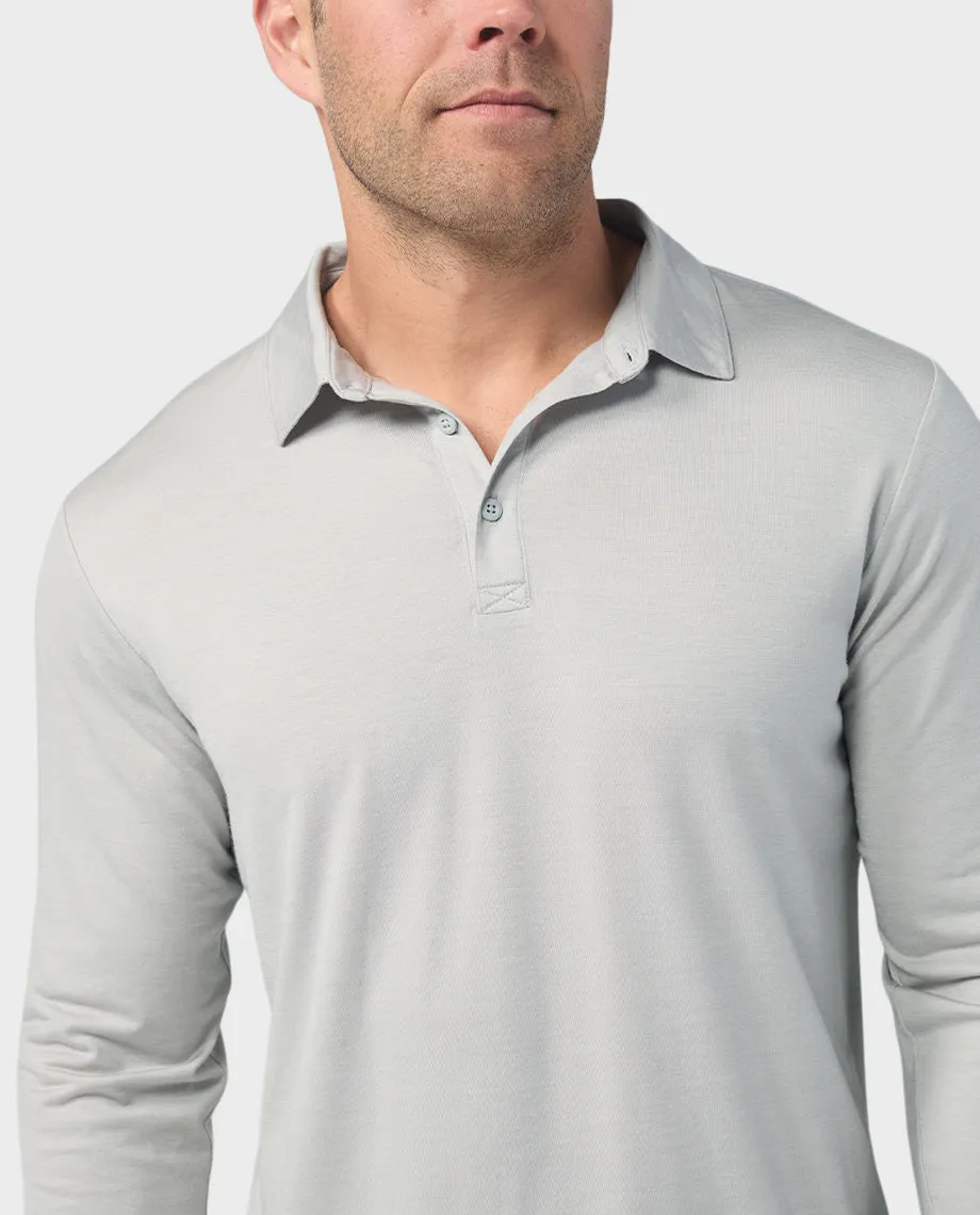 Men's Alpin Lightweight Merino Polo LS