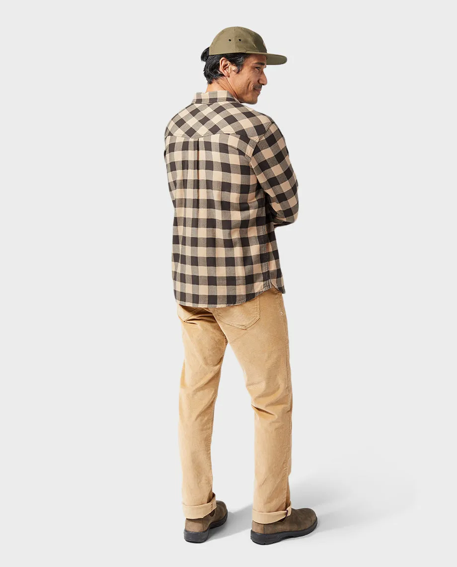 Men's Miter Stretch Lightweight Flannel Shirt