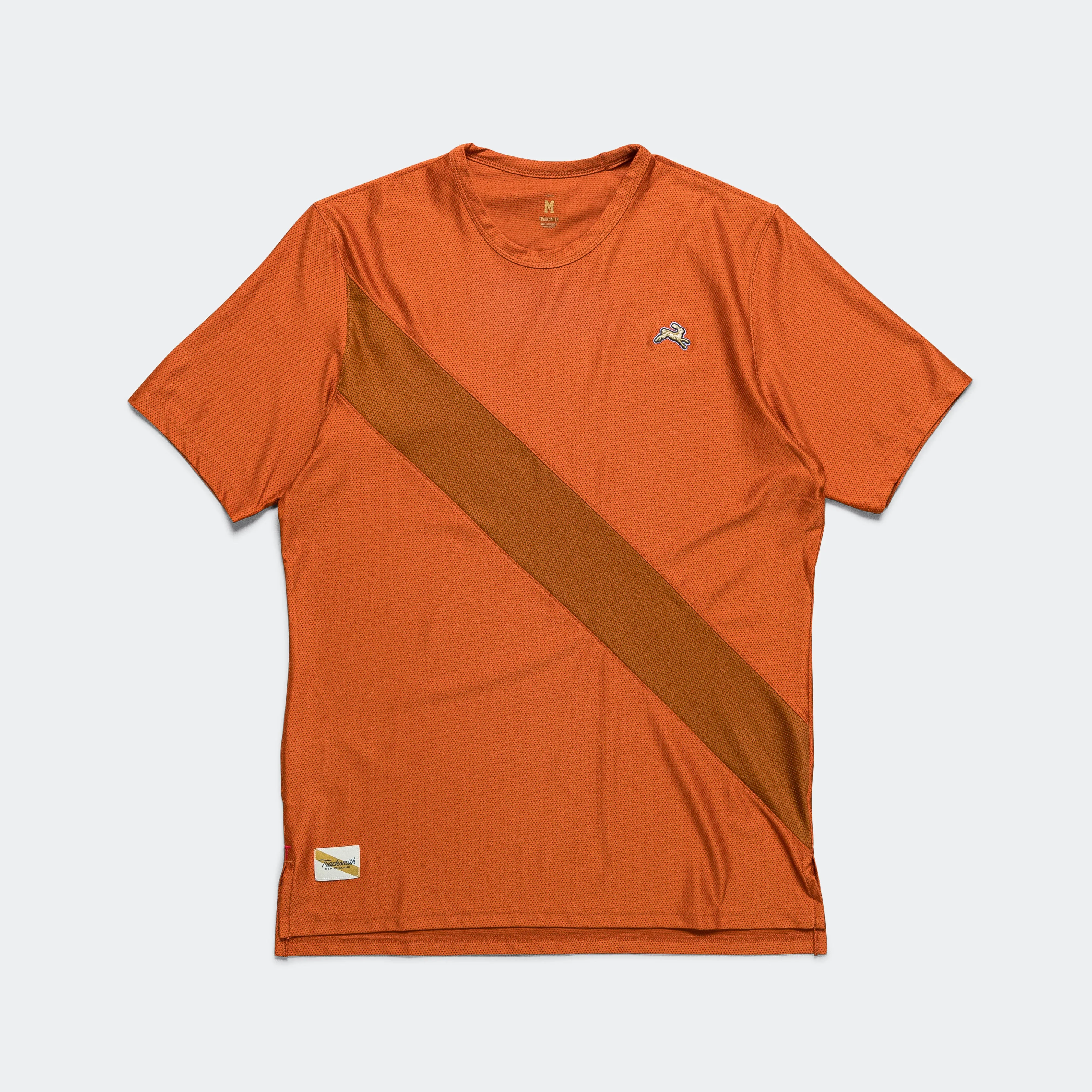 Mens Van Cortlandt Tee - Brick Red/Caramel