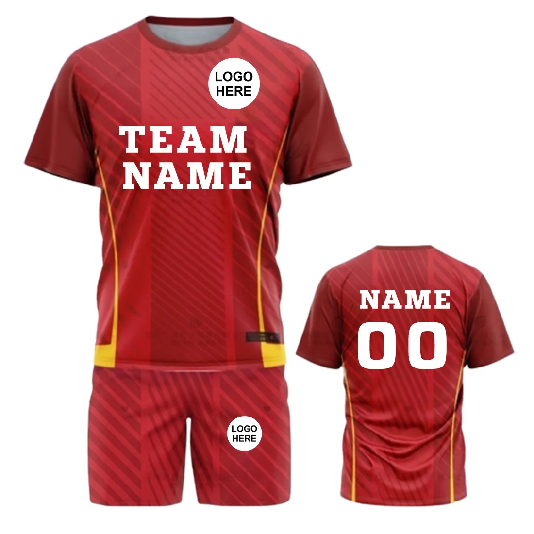 Next Print Customized Sublimation Printed T-Shirt Unisex Sports Jersey Player Name & Number, Team Name .Design 1