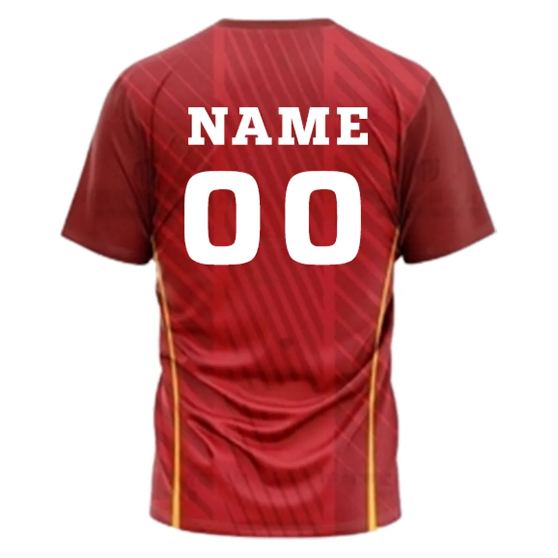 Next Print Customized Sublimation Printed T-Shirt Unisex Sports Jersey Player Name & Number, Team Name .Design 1