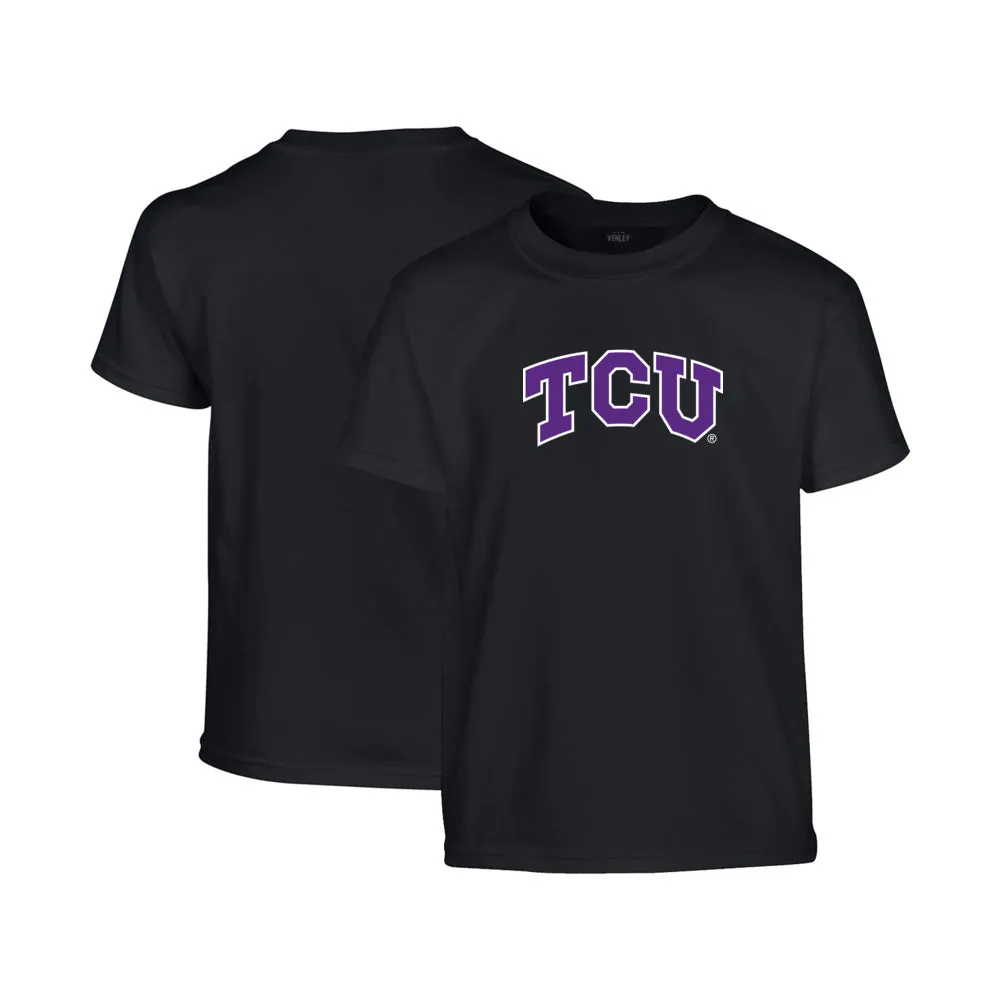 Official NCAA TCU Horned Frogs RYLTCU06 Boys / Girls Youth T-Shirt