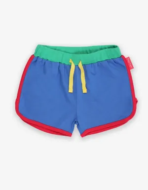 Organic Blue Running Shorts