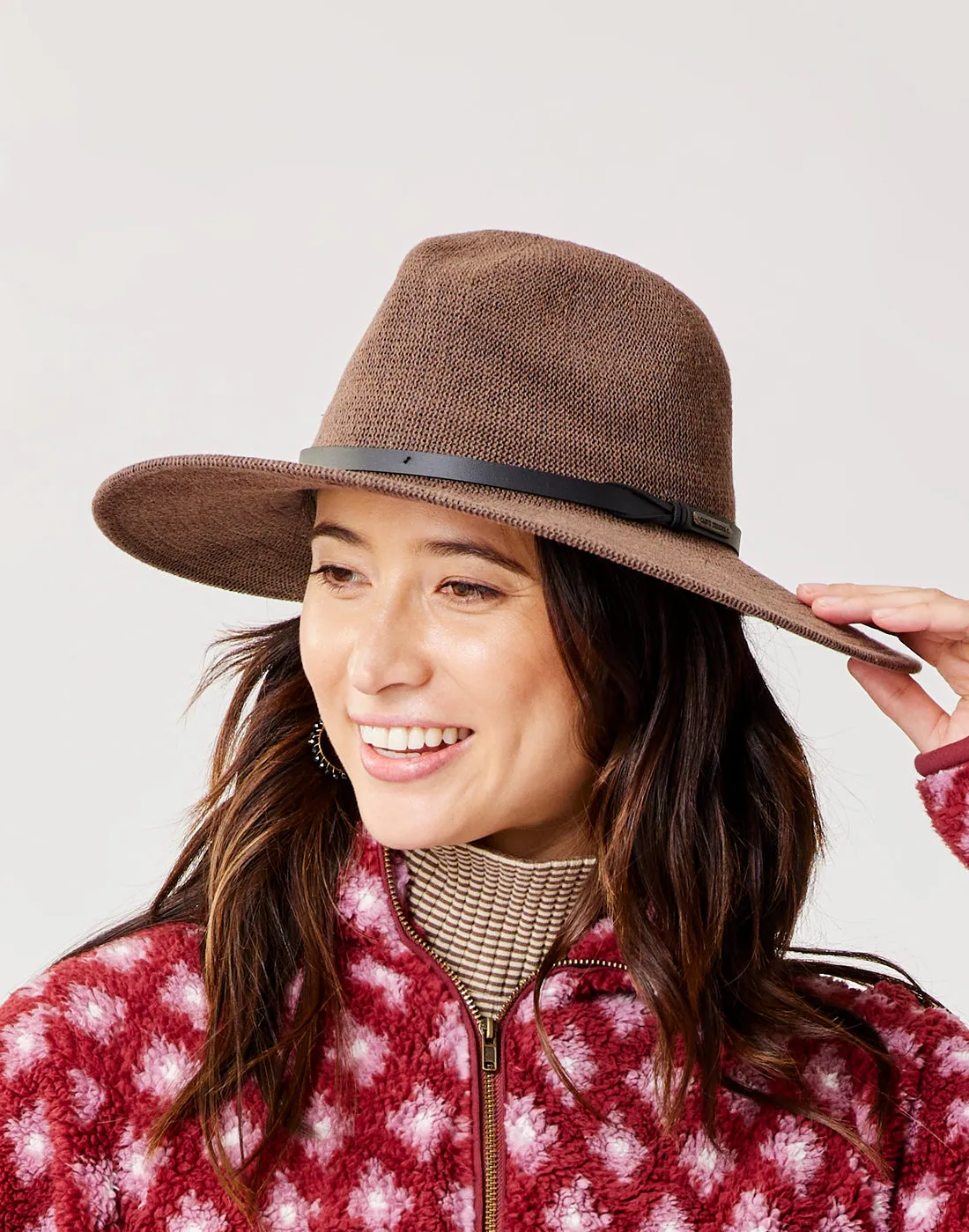 Panama Hat: Dark Brown