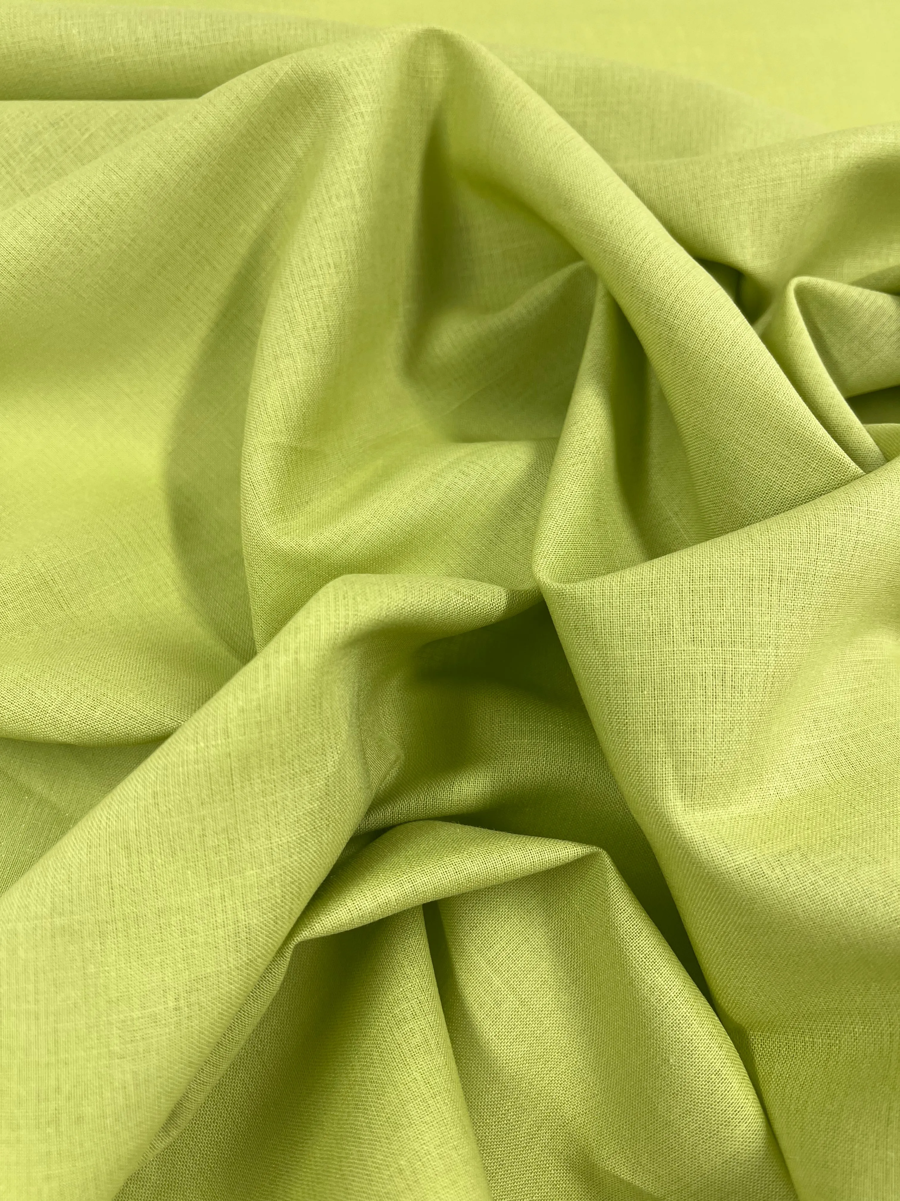 Pure Linen - Daiquiri Green - 140cm