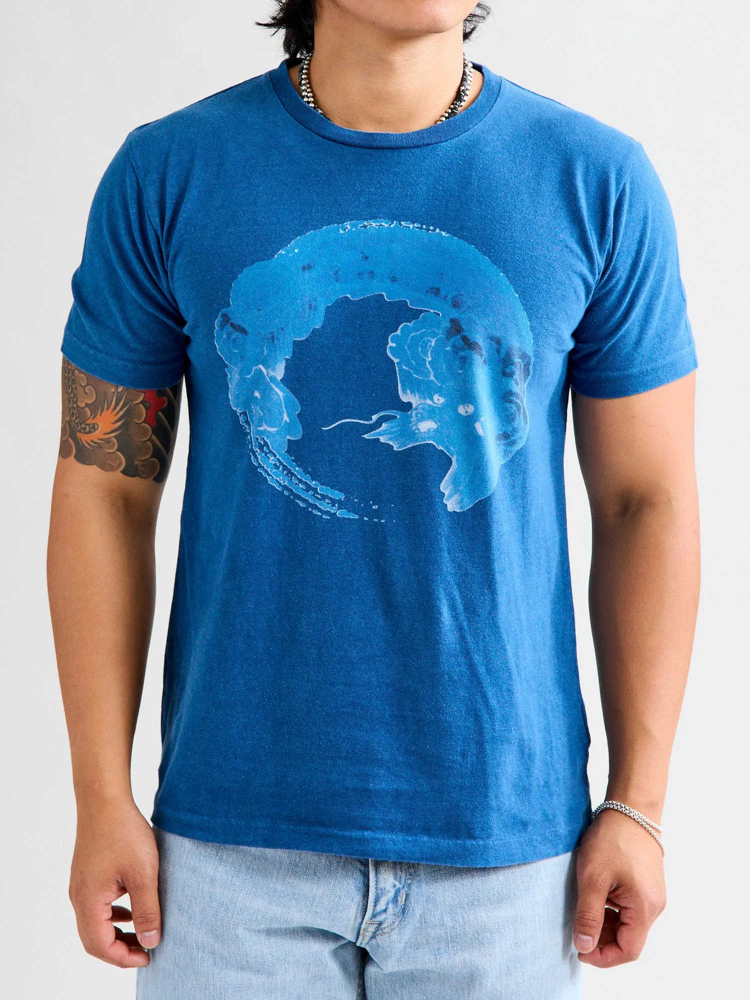 "Dragon" Bassen T-Shirt in Indigo