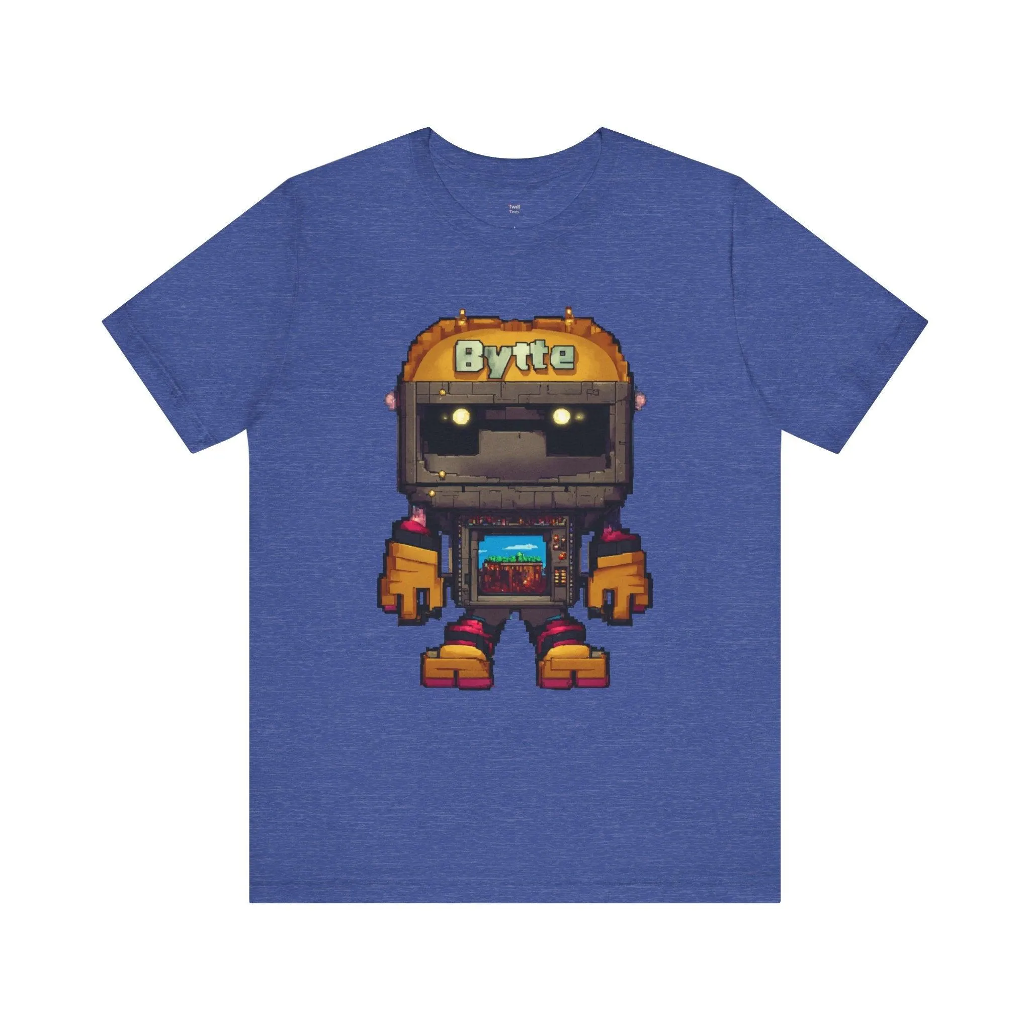 Retro Gaming Bytte Bot T Shirt