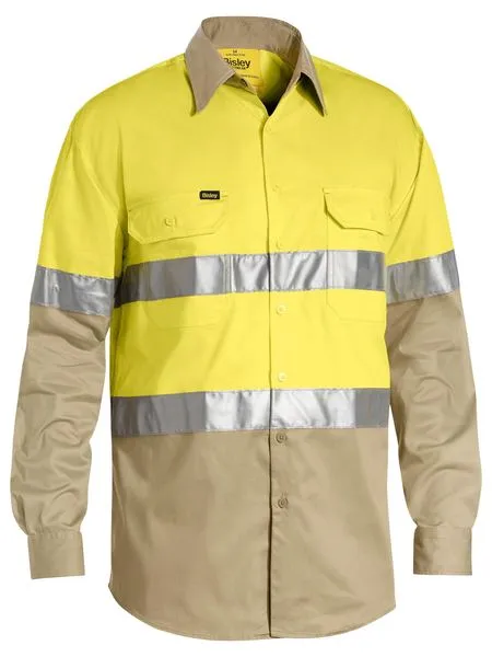 Taped Hi Vis Cool Lightweight Shirt - BS6696T