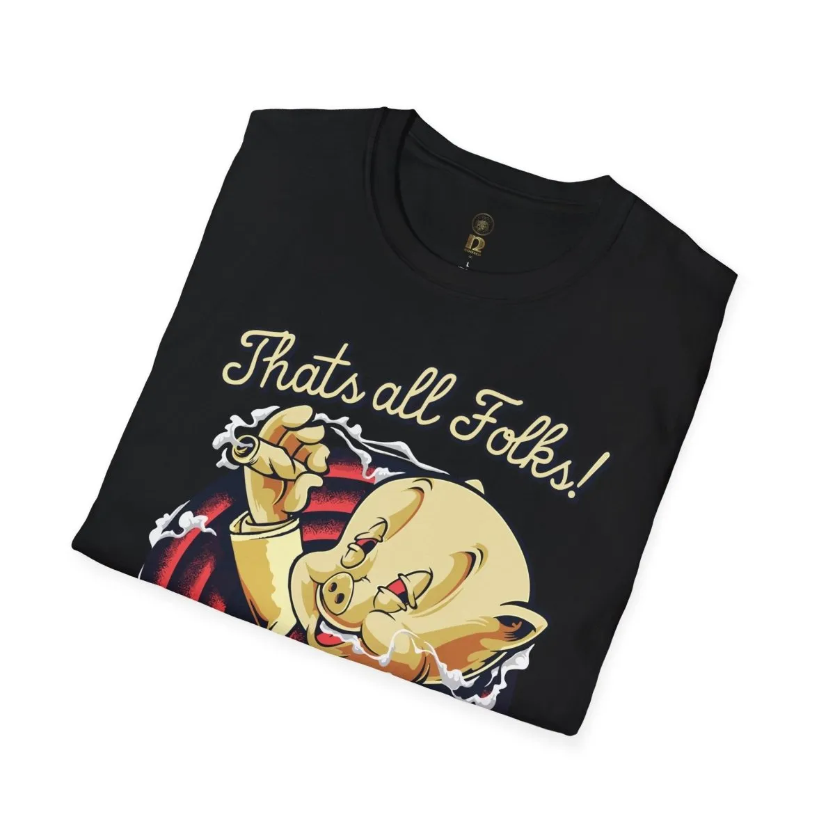 That's All Folks! Retro Parody Tee