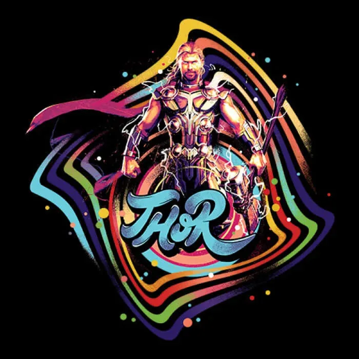 Thor: Retro Pop - Marvel Official T-Shirt