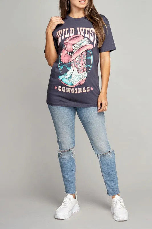 Wild West Cowgirls Graphic Top