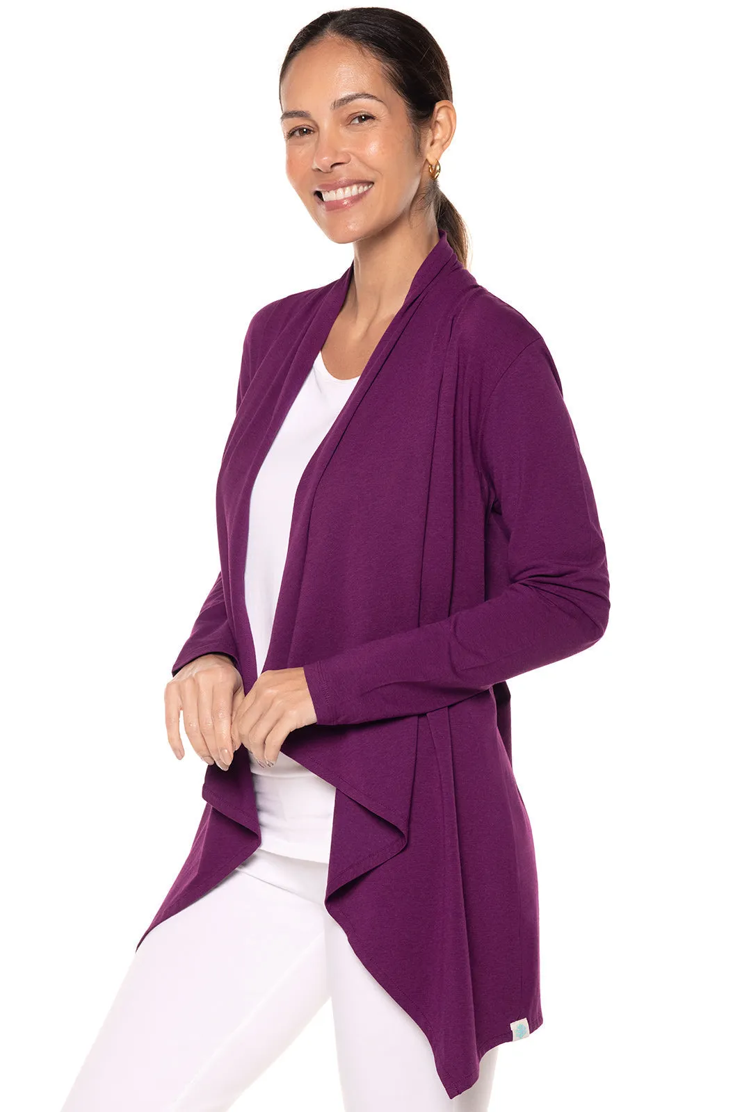 Women's Marietas Sun Wrap  |  Rich Plum