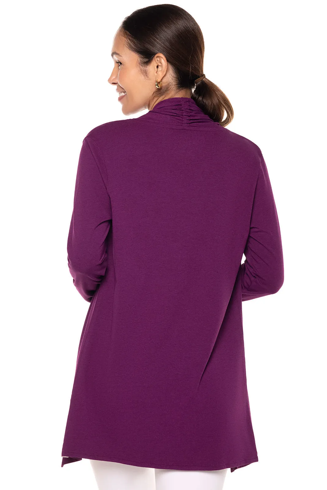 Women's Marietas Sun Wrap  |  Rich Plum