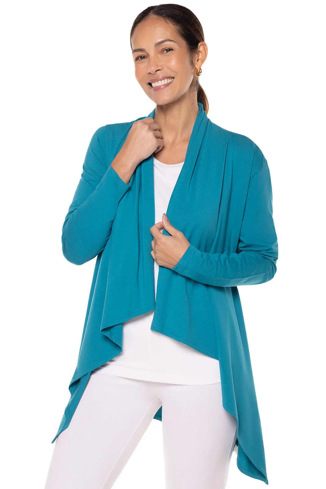 Women's Marietas Sun Wrap  |  Tahitian Teal