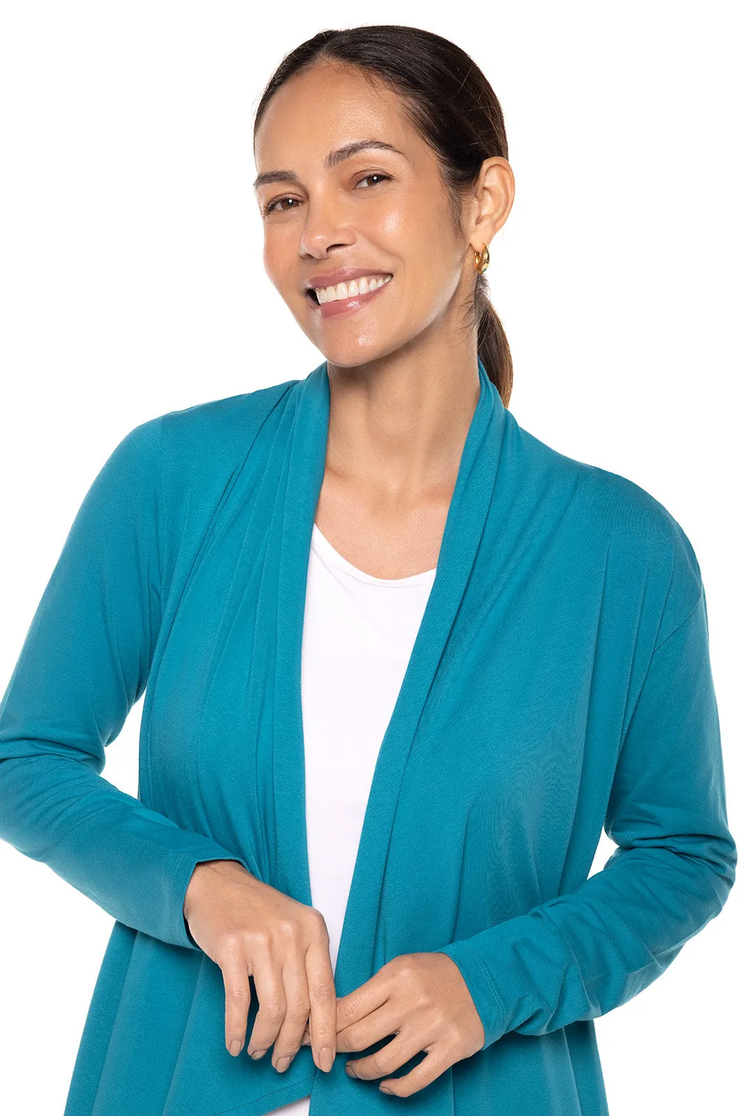 Women's Marietas Sun Wrap  |  Tahitian Teal