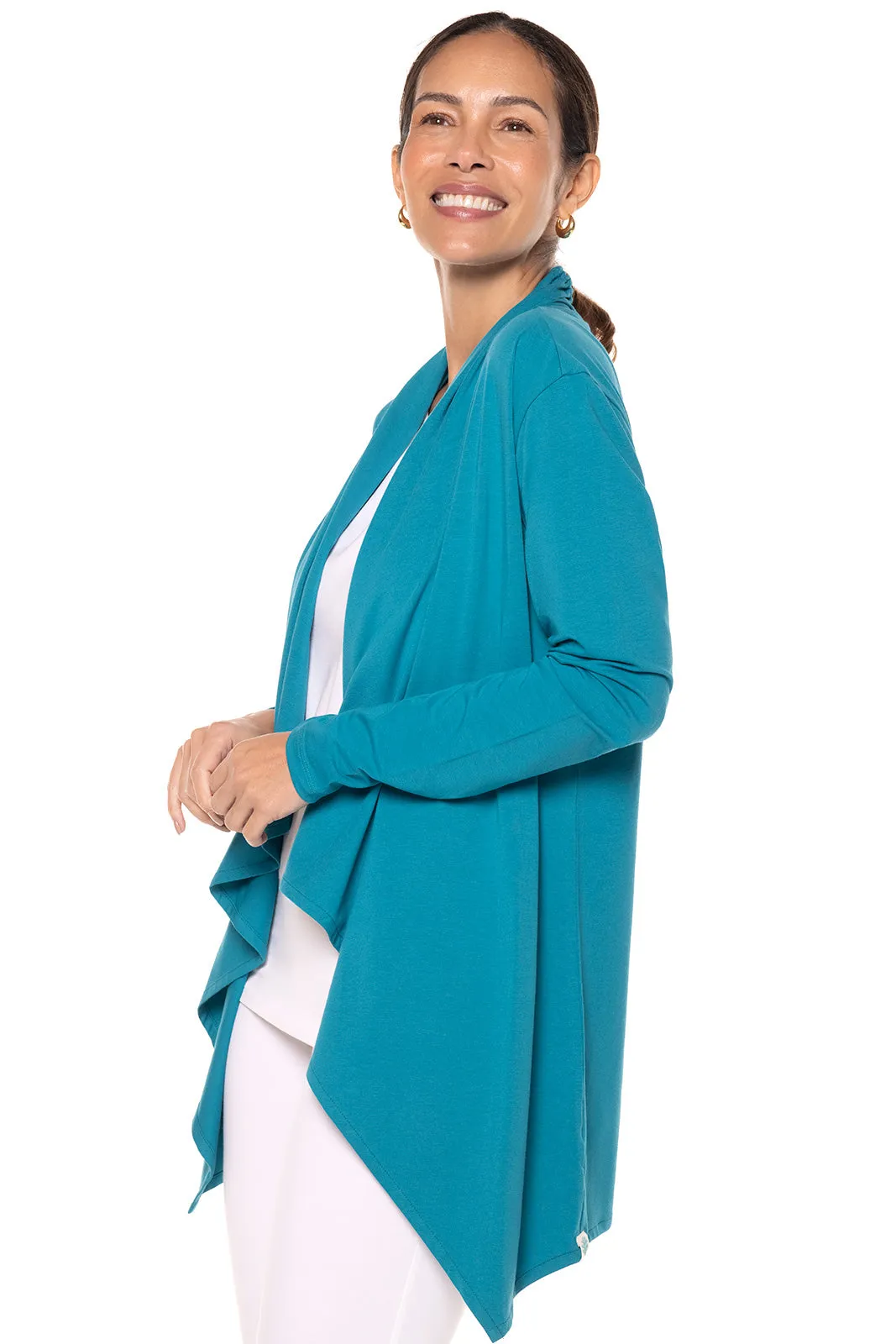 Women's Marietas Sun Wrap  |  Tahitian Teal