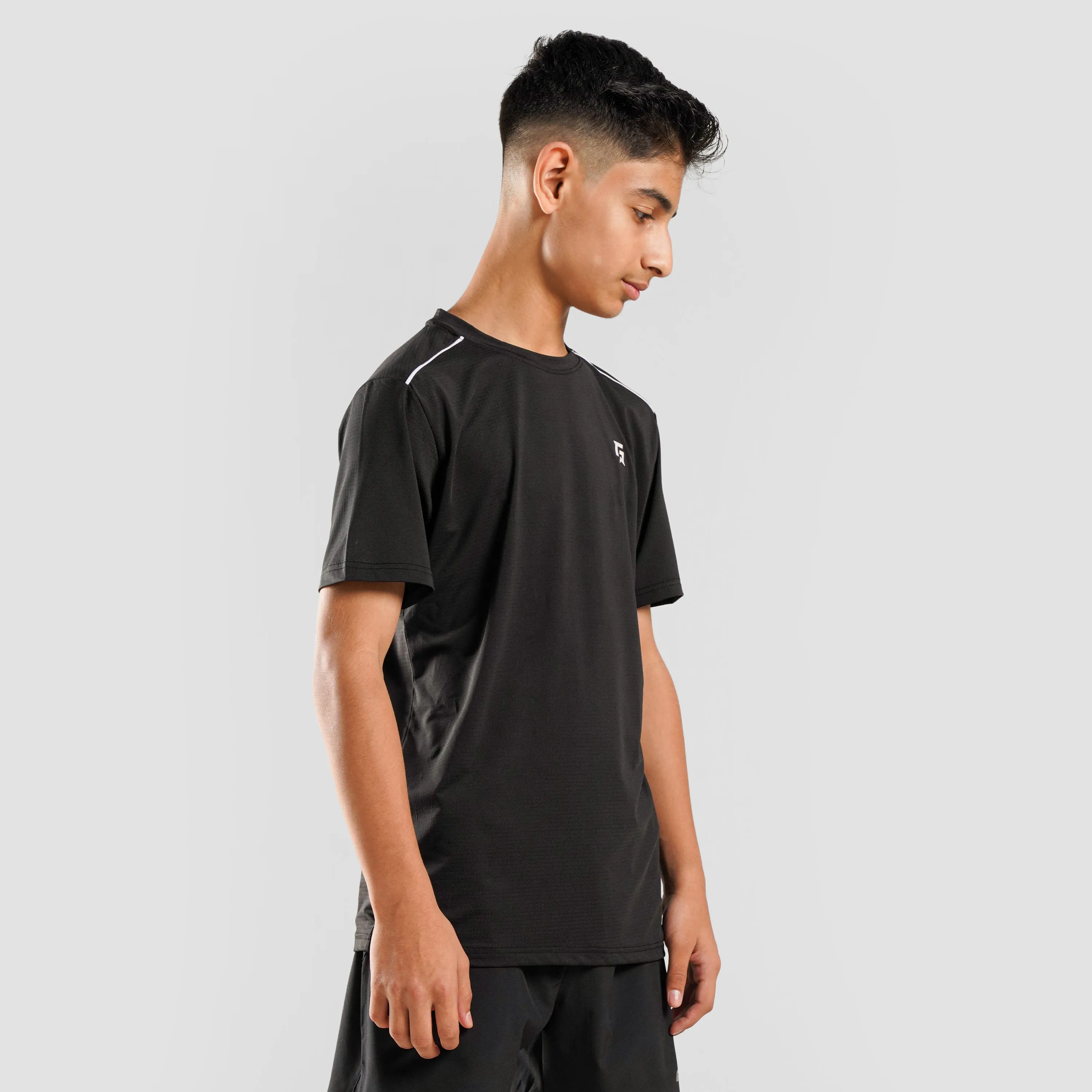 Youth Modern Fit Tee (Black)